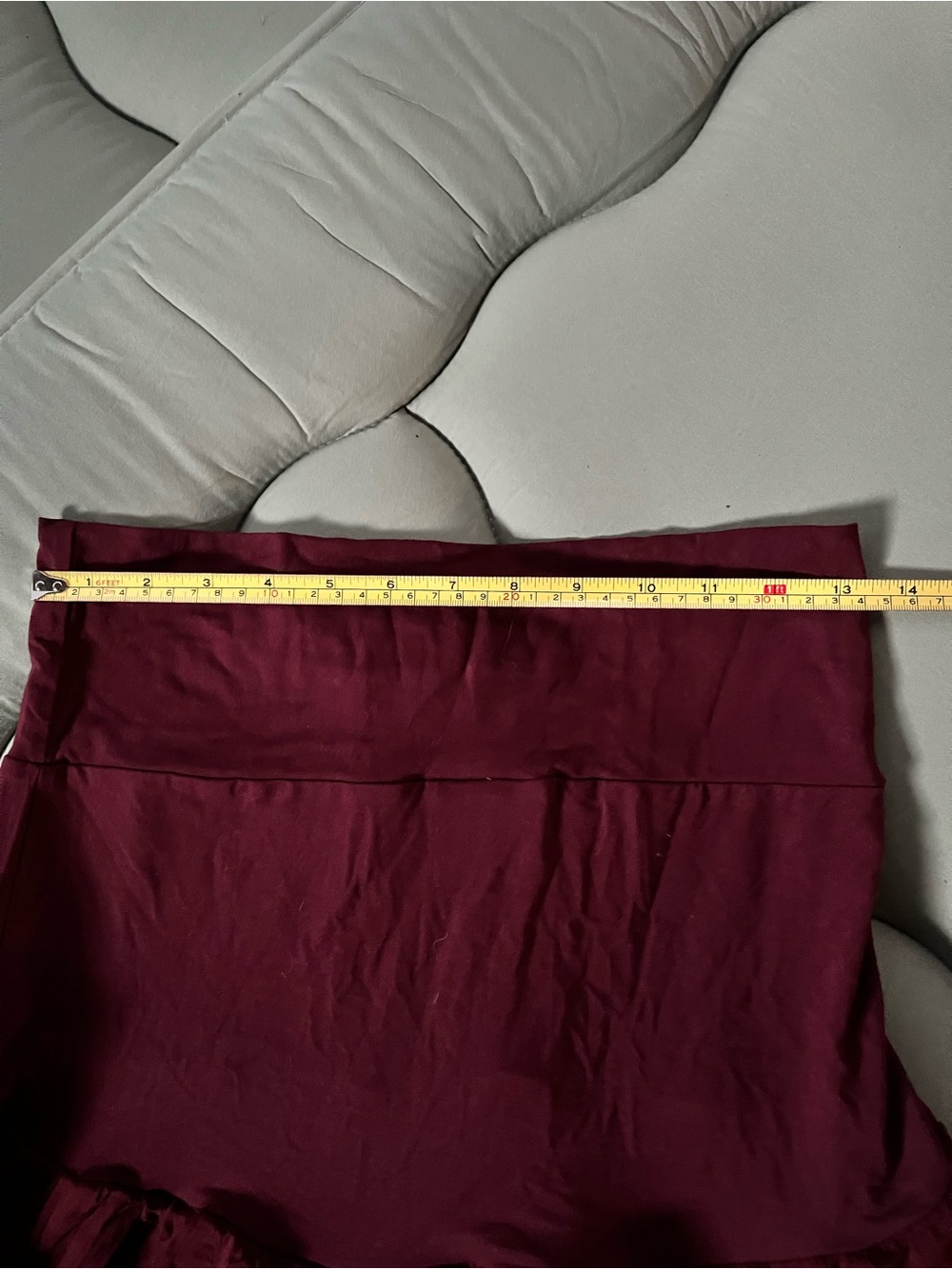 Royal Codes Esme Cherry Stone Tiered Maxi Skirt - Picture 6 of 7